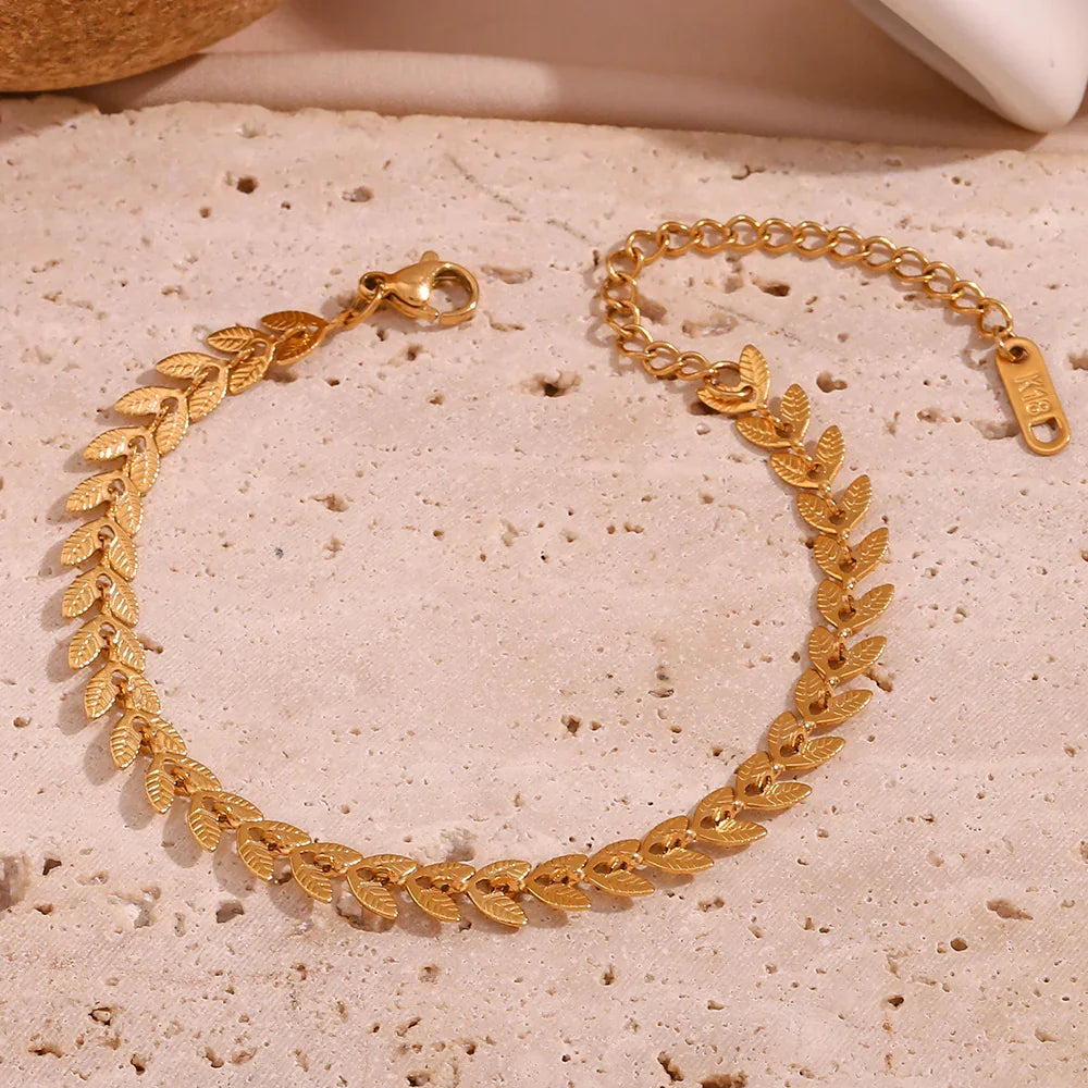 Catherine Gold Ankle Bracelet