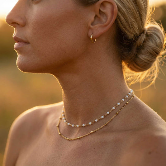 Lyra Double Layer Choker