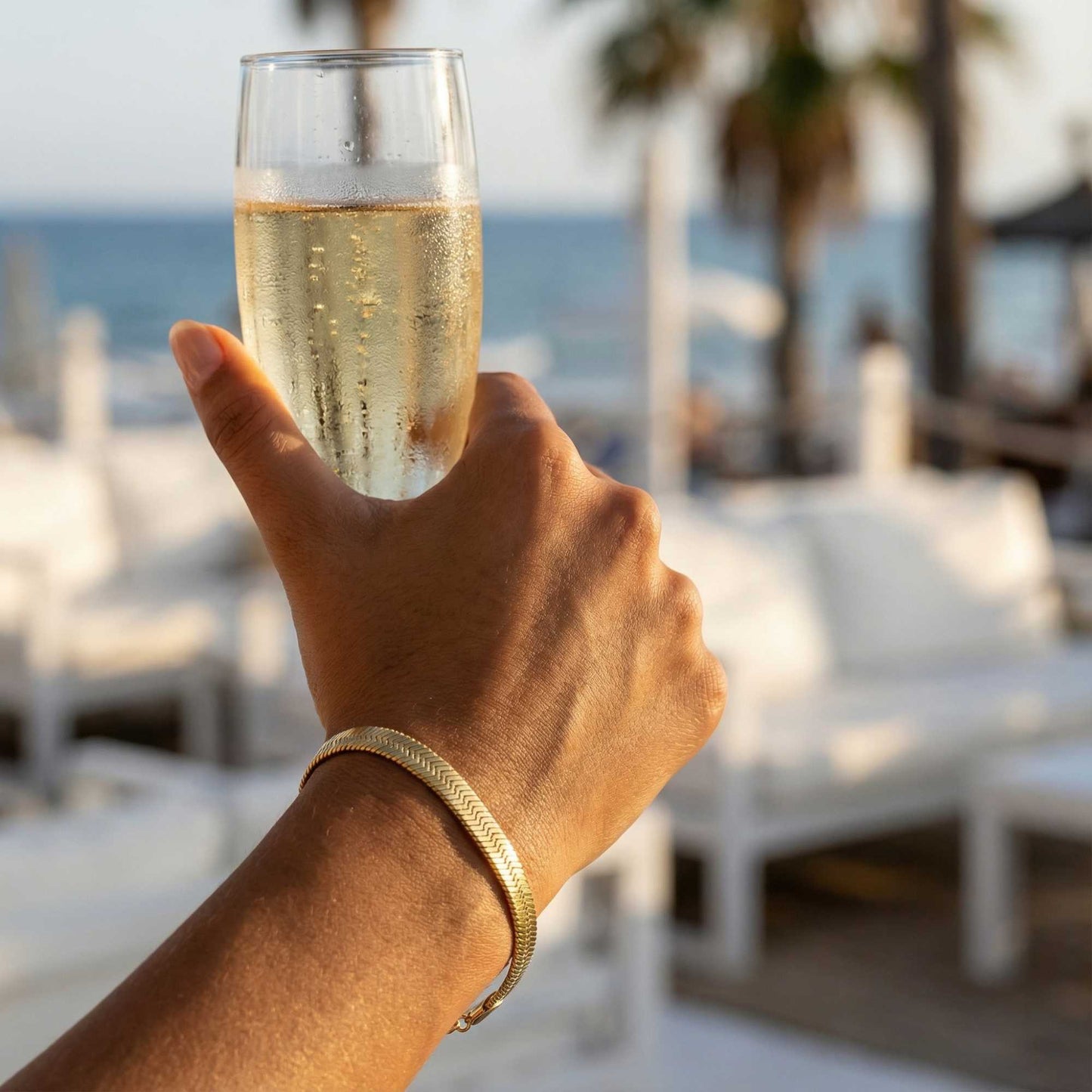 Charlotte Herringbone Bracelet