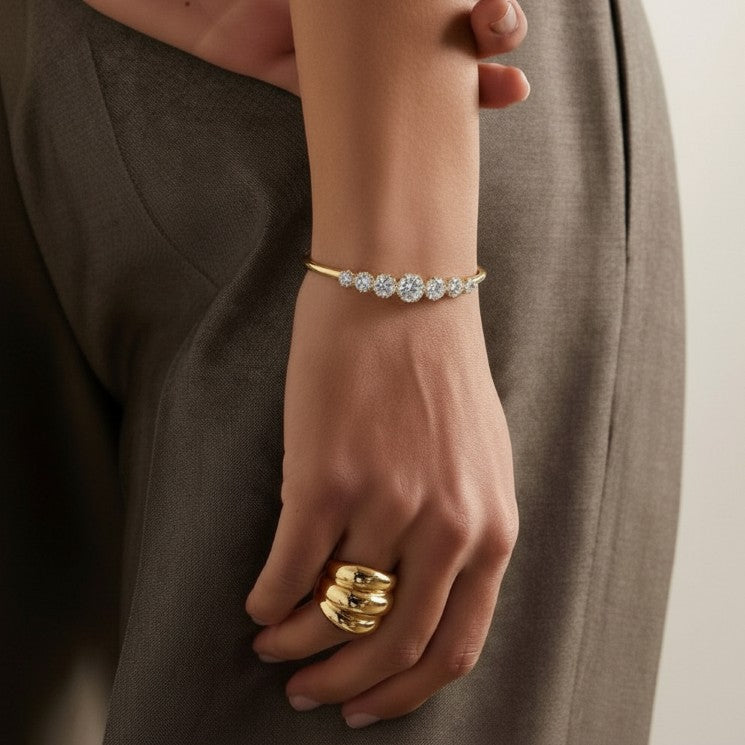 Olivia Diamond Bangle