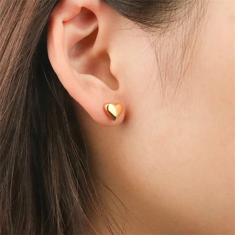 Hannah Gold Stud Earrings