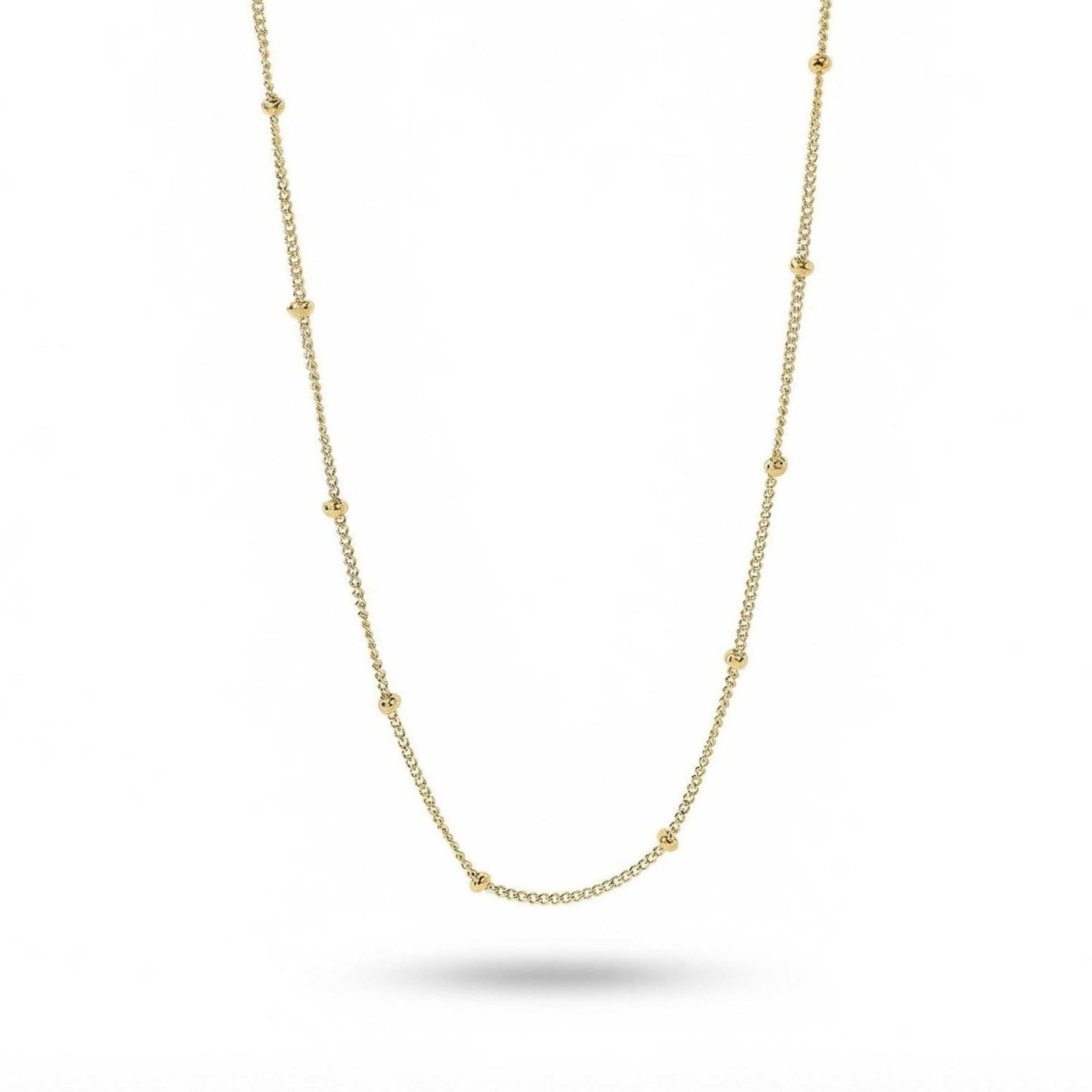 Beatrice Beaded Chain Necklace