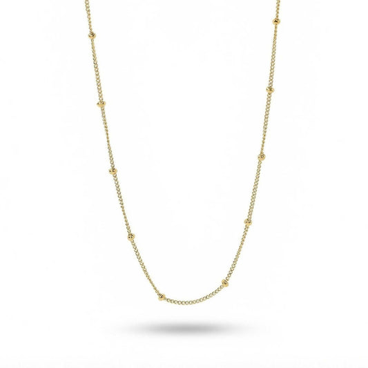 Beatrice Beaded Chain Necklace