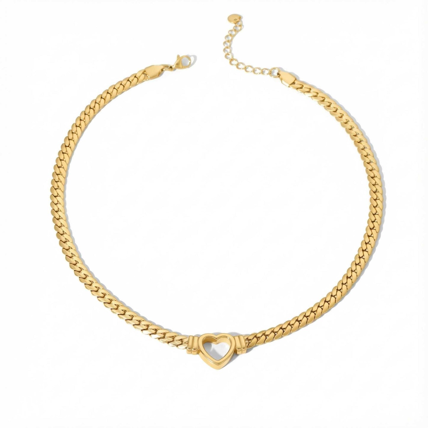 Alexandra Heart Choker Necklace
