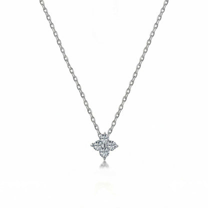 Georgina Crystal Flower Necklace