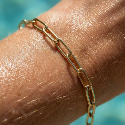 Anne Paperclip Chain Bracelet