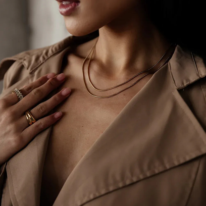 Eleni Gold Layered Necklace