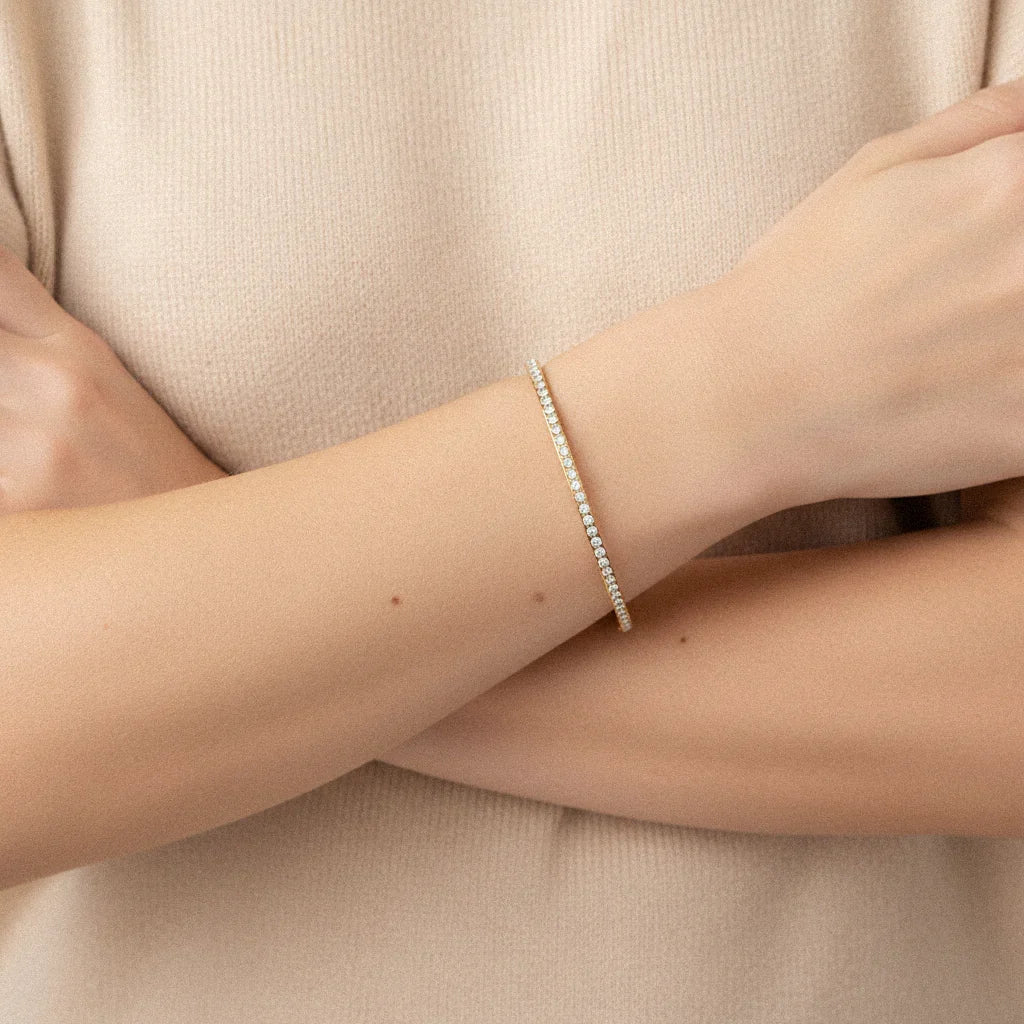 Sophie Diamond Bangle