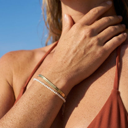 Charlotte Herringbone Bracelet
