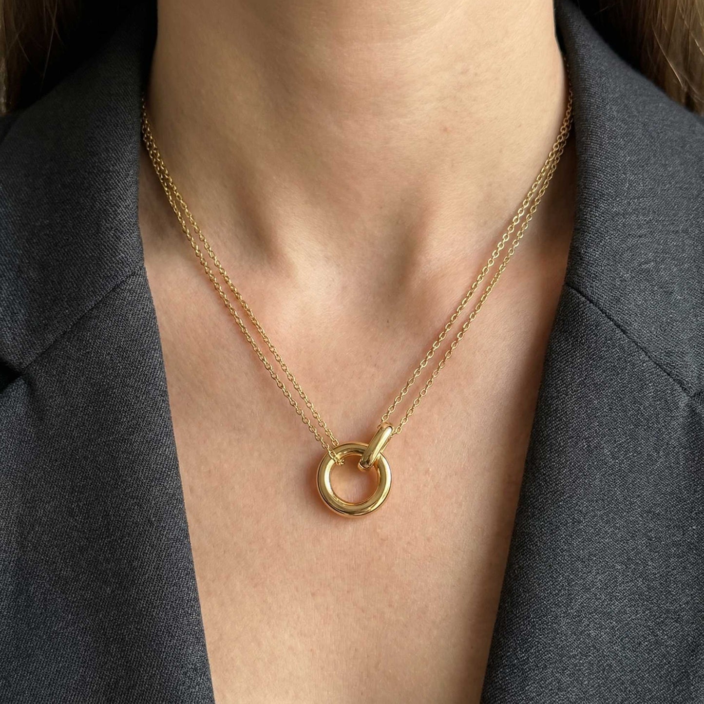 Evadne Link Necklace