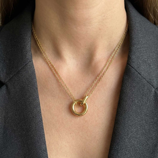 Evadne Link Necklace