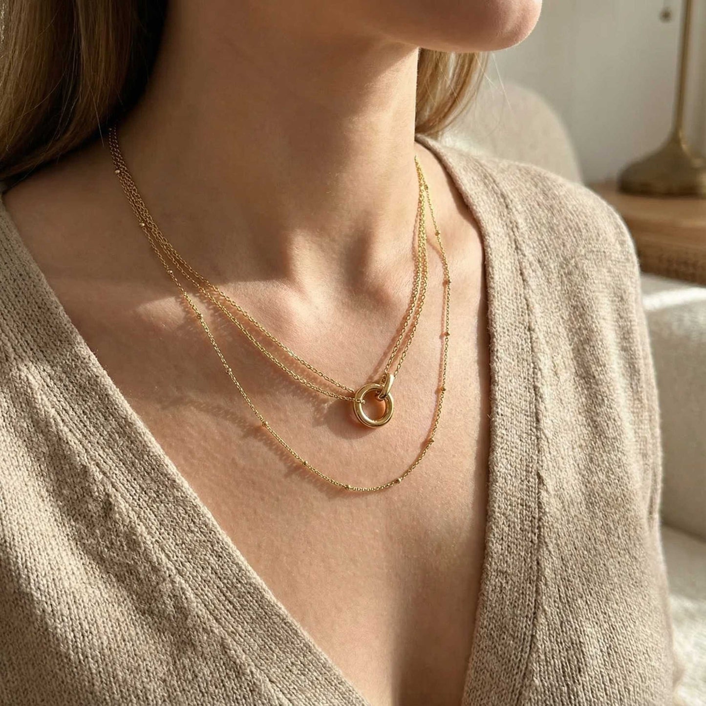 Evadne Link Necklace