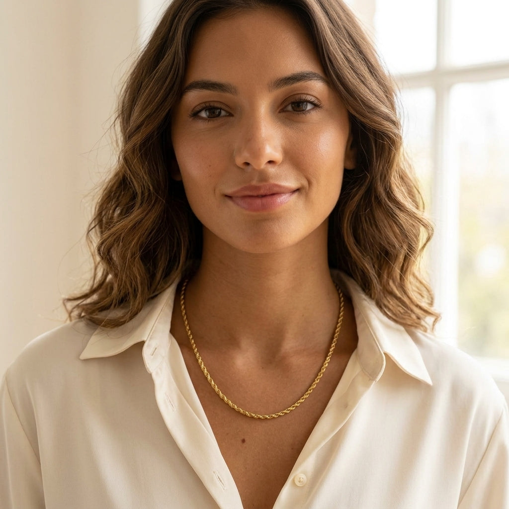 Athena Rope Chain Necklace