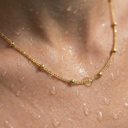 Beatrice Beaded Chain Necklace