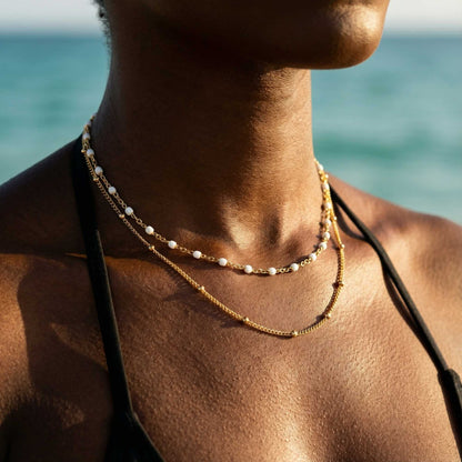Lyra Double Layer Choker