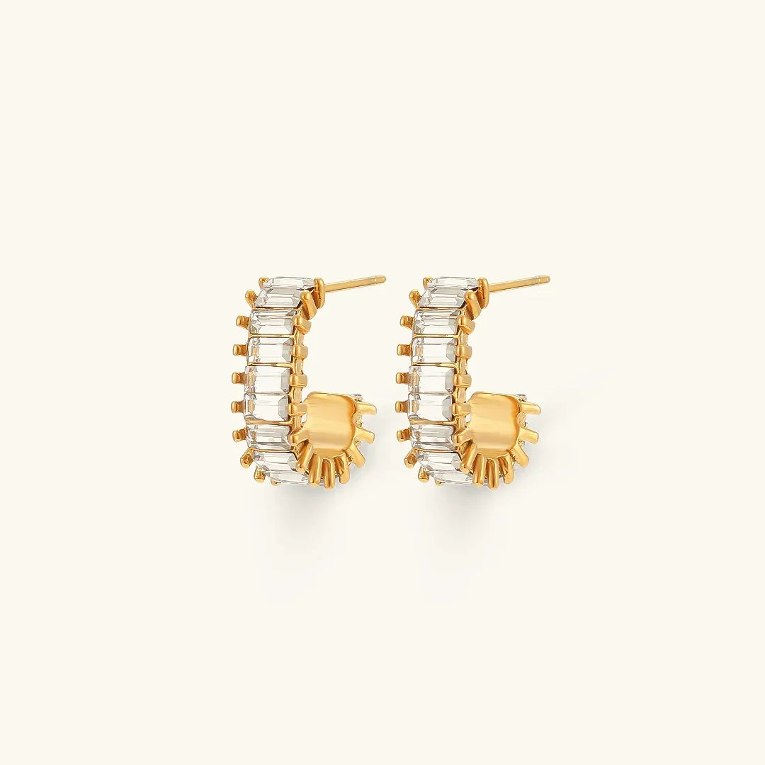 Clara Diamond Stud Earrings