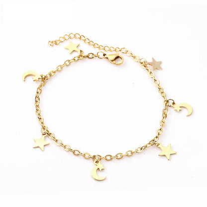 Amélie Celestial Gold Anklet