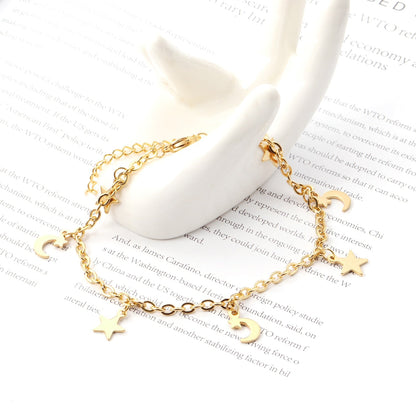 Amélie Celestial Gold Anklet