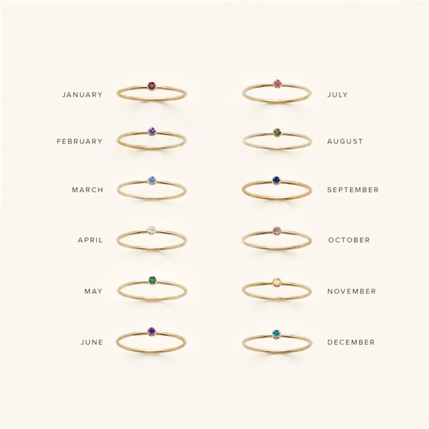 Amelia Tudor Birthstone
