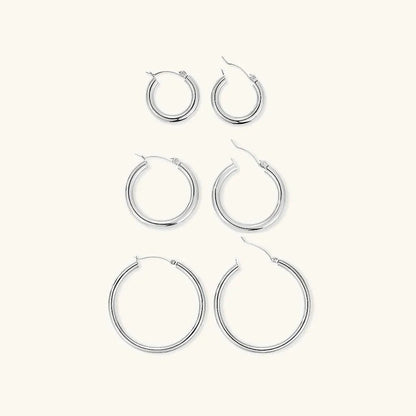 Charlotte Grand Hoop Earrings