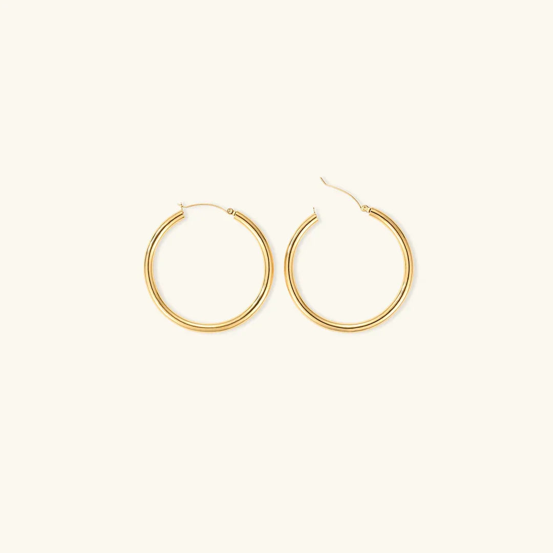 Charlotte Grand Hoop Earrings