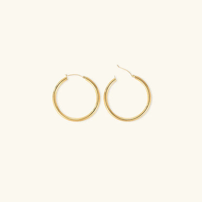 Charlotte Grand Hoop Earrings