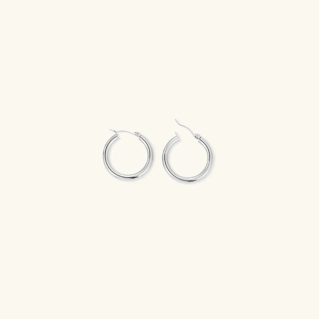 Charlotte Grand Hoop Earrings