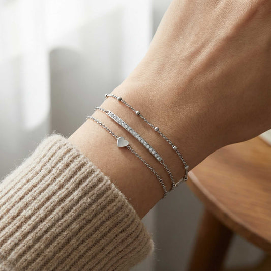 Alexandra Crystal Bar Bracelet