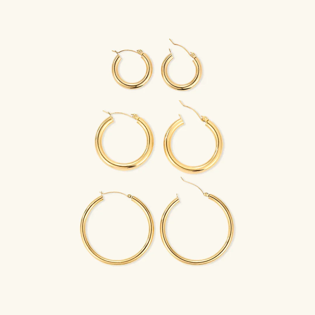 Charlotte Grand Hoop Earrings