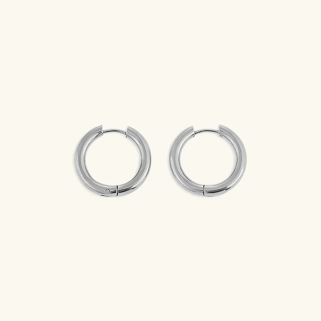 Victoria Classic Hoop Earrings