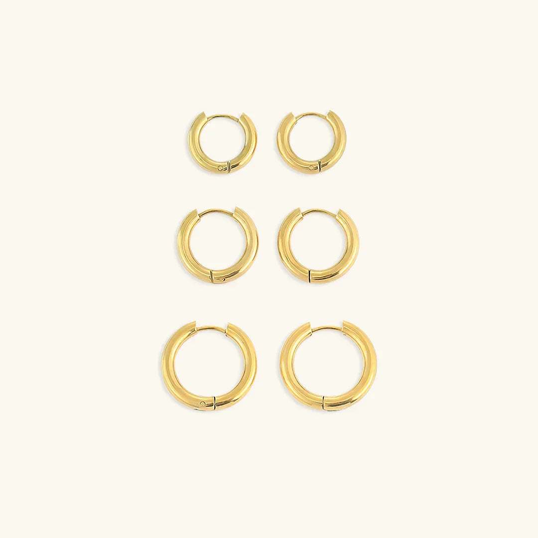 Victoria Classic Hoop Earrings