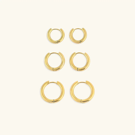Victoria Classic Hoop Earrings