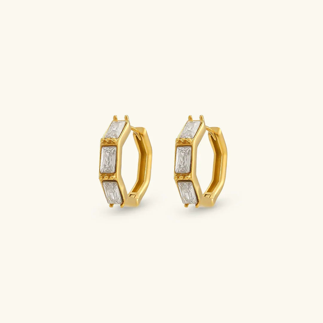 Emily Diamond Stud Earrings