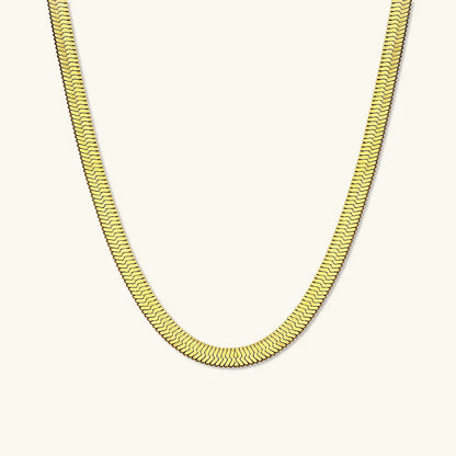 Eleanor Regal Herringbone Necklace