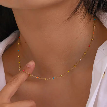 Isolde Regal Beaded Necklace