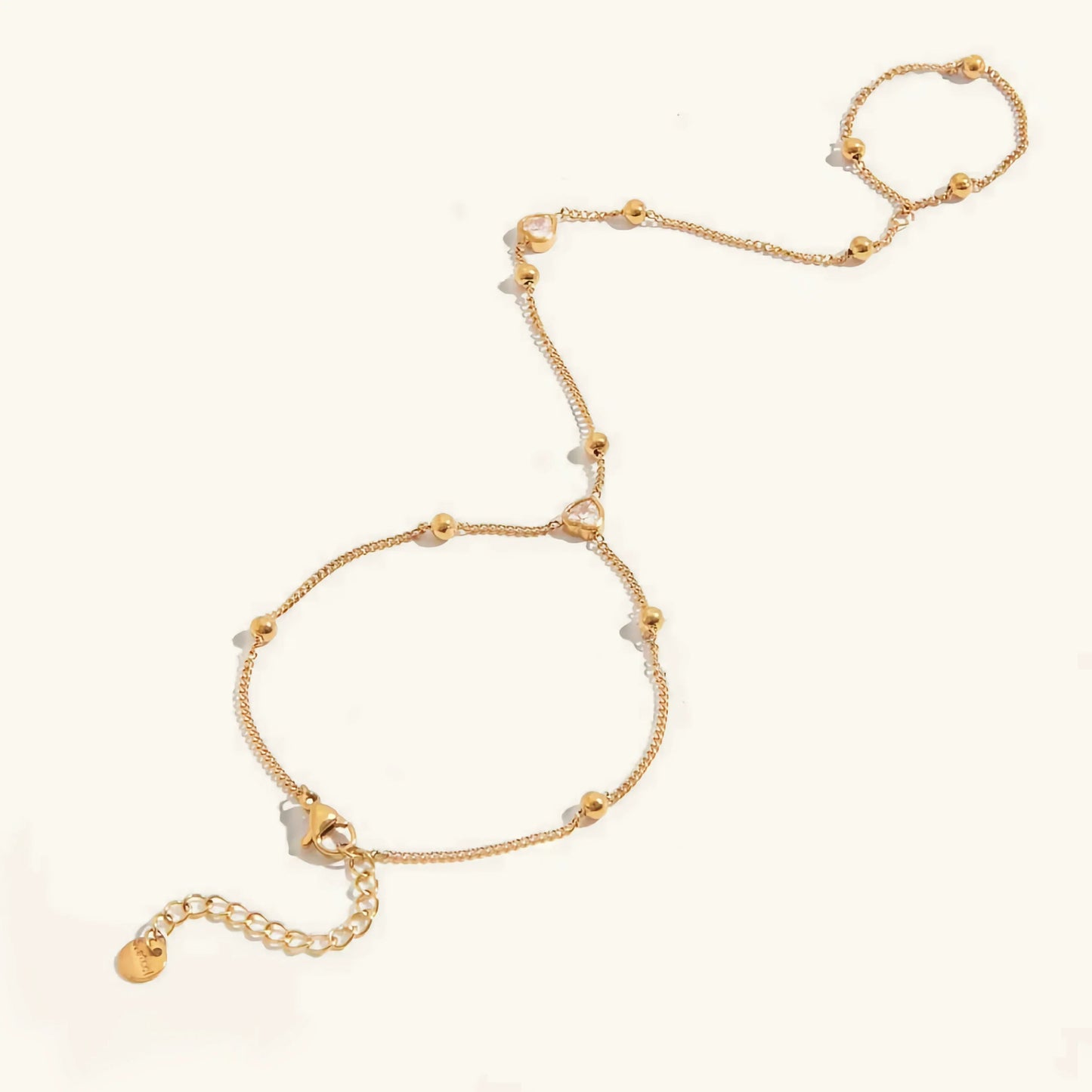 Lily Gold Hand Chain