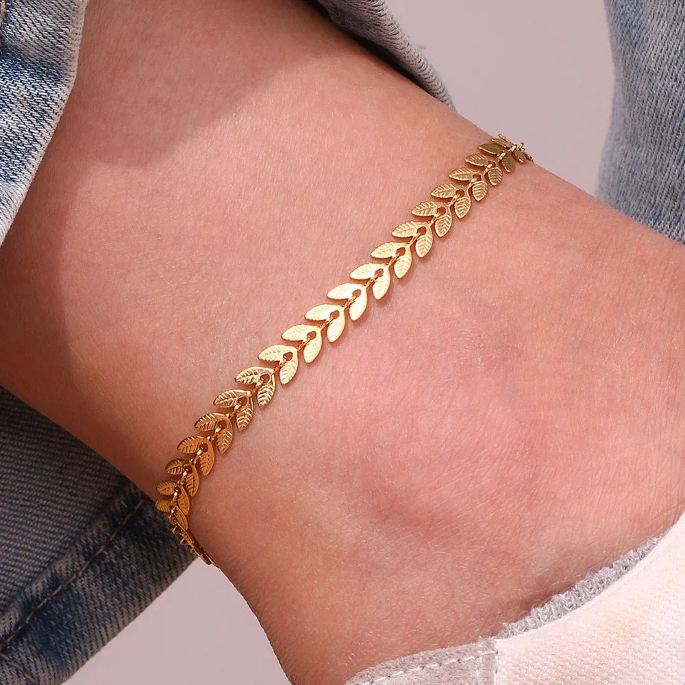 Catherine Gold Ankle Bracelet