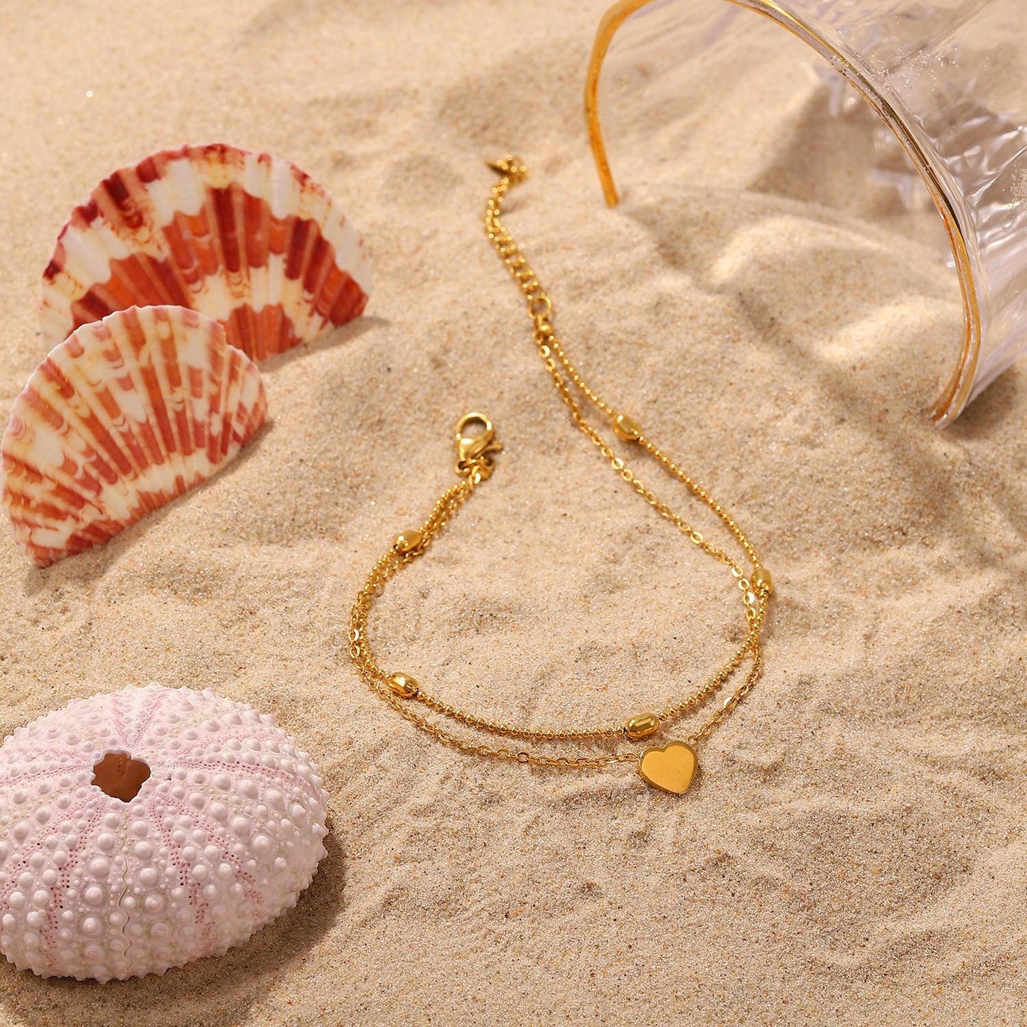 Alexandra Gold Anklet