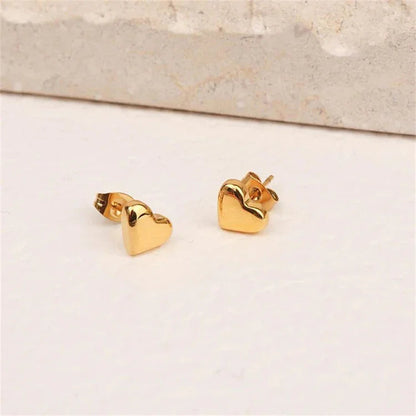 Hannah Gold Stud Earrings