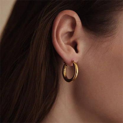 Charlotte Grand Hoop Earrings