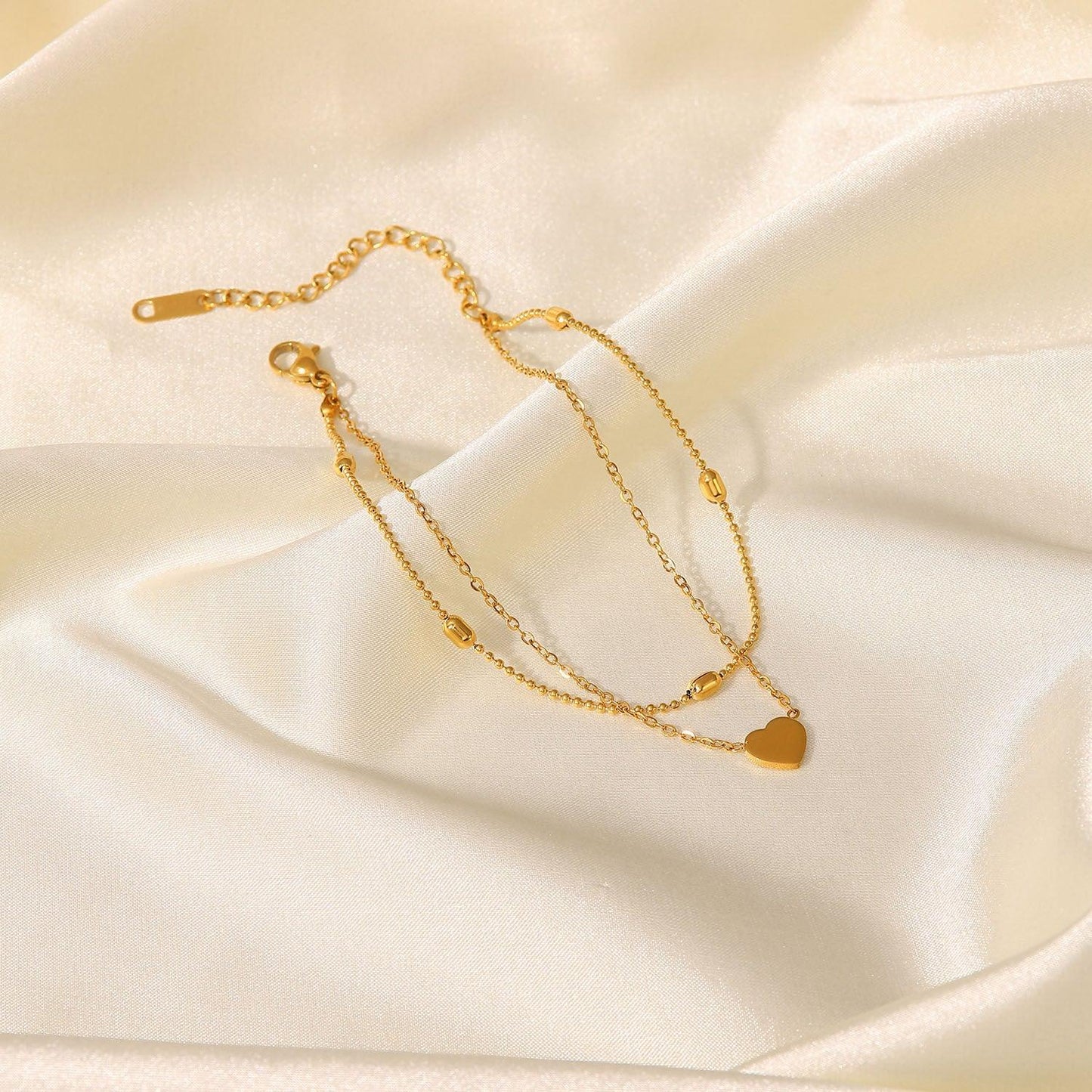 Alexandra Gold Anklet