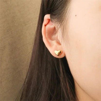 Hannah Gold Stud Earrings