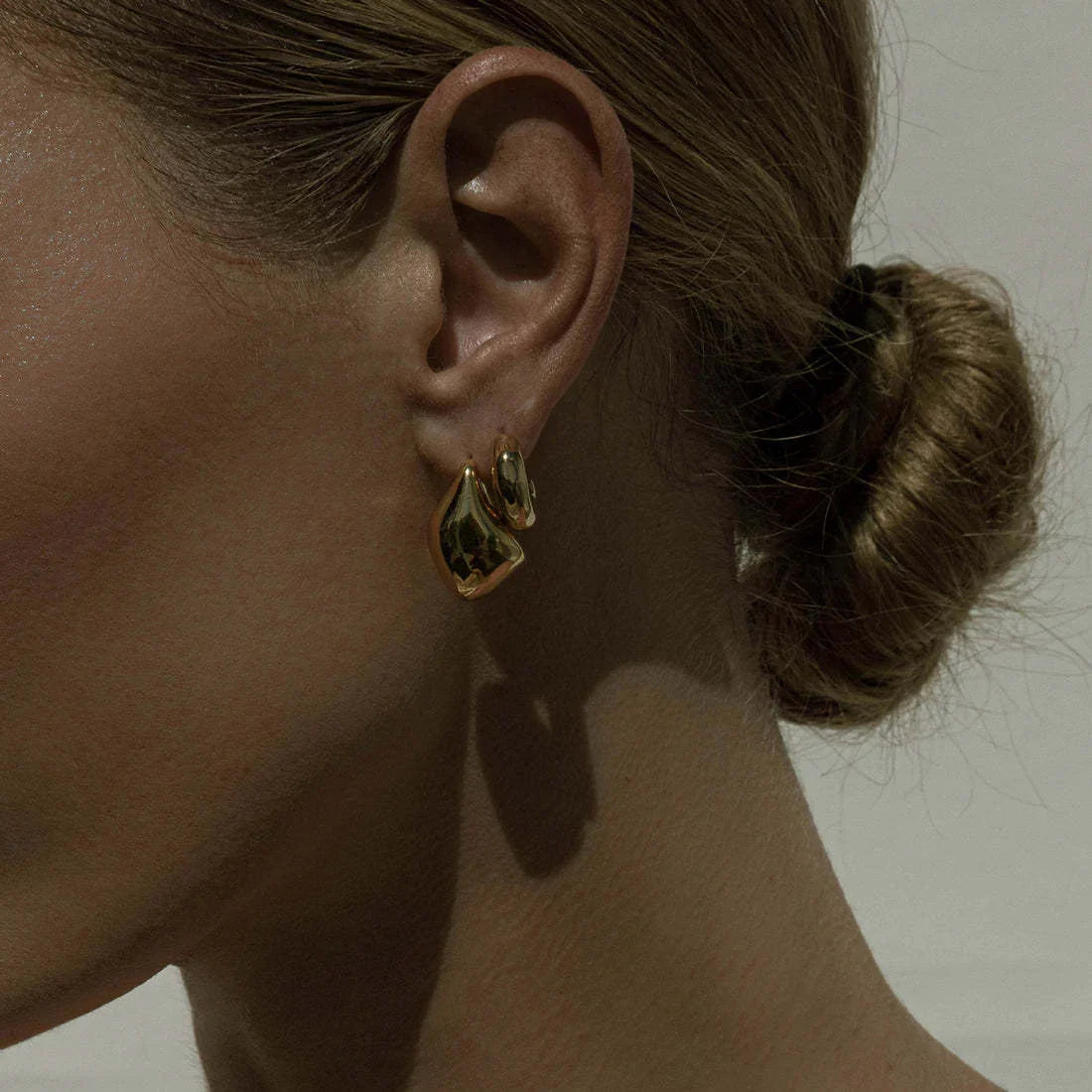 Mathilde Gold Drop Earrings