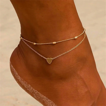 Alexandra Gold Anklet