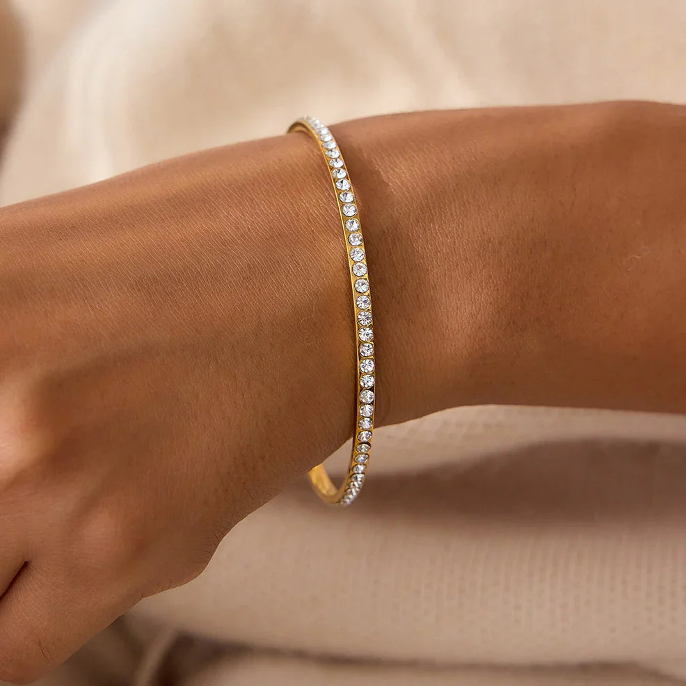 Sophie Diamond Bangle