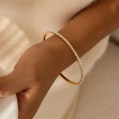 Sophie Diamond Bangle