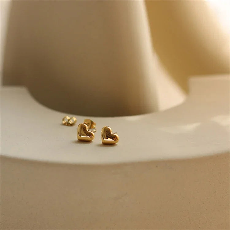 Hannah Gold Stud Earrings