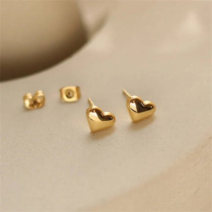 Hannah Gold Stud Earrings