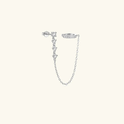 Eleonore Chain Cuff Earrings