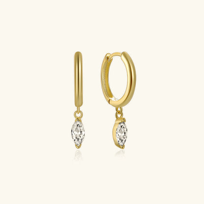 Beatrice Diamond Hoop Earrings